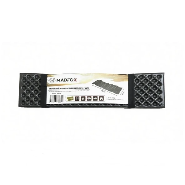 Madfox TrailPad Pro Katlanır Kamp Matı ( Z Mat ) SİYAH ürün görseli 1