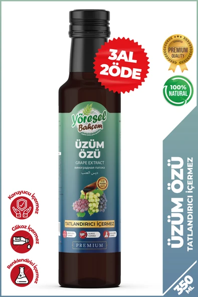 Yöresel Bahçem Üzüm Özü (350G) ürün görseli 1