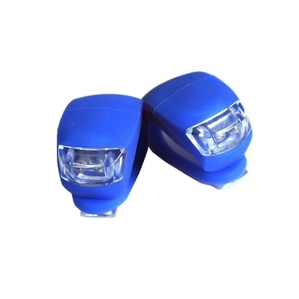 HSGL BİSİKLET SİLİKON ÖN ARKA FAR SET FLS-110 ürün görseli 1