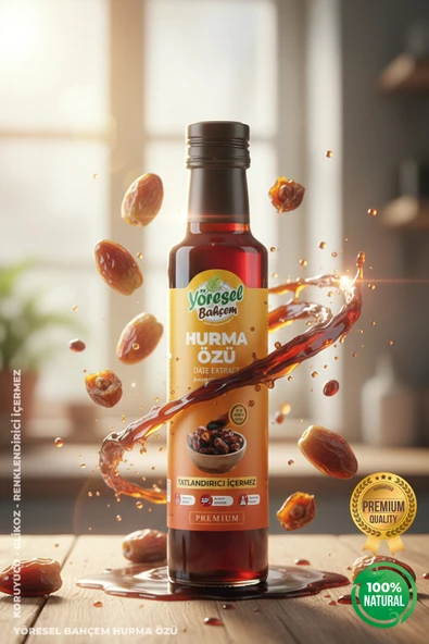 Yöresel Bahçem Hurma Özü (350G) - Resim 2