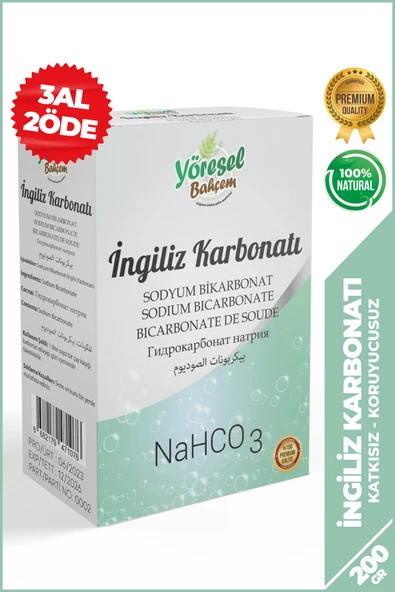 Yöresel Bahçem Ingiliz Karbonatı (200G) ürün görseli 1