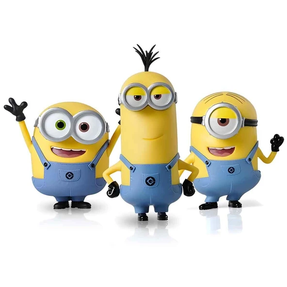 Orjinal Lisanslı Minyonlar 3 lü Figür Seti Minions 3 lü Figür Seti ürün görseli 1