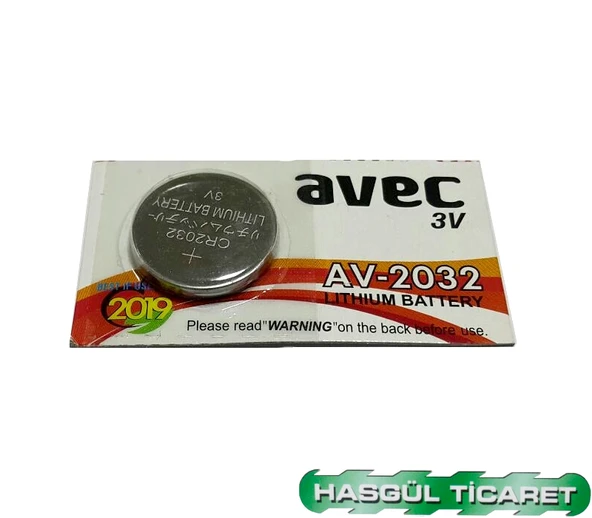 PİL AV-2032 3 V LİTYUM PİL HSGL ürün görseli 1