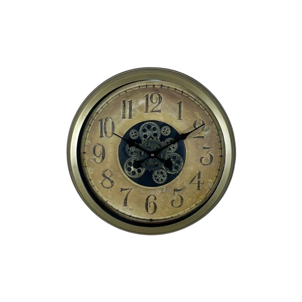 Nostalgia 60 Cm Çarklı Duvar Saati - Resim 3