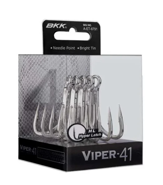 BKK Viper-41 Üçlü Olta İğnesi 1/0 - Resim 2