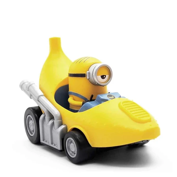 Orjinal Lisanslı Minyonlar Stuart ve Sür Bırak Muz Arabası Minions Stuart ve Muz Aracı ürün görseli 1