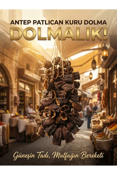 Yöresel Bahçem Dolmalık Kurutulmuş Patlıcan ürün görseli 1