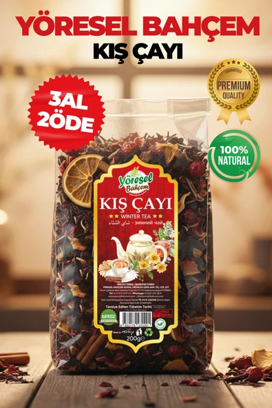 Yöresel Bahçem Kış Çayı 200 gr ürün görseli 1