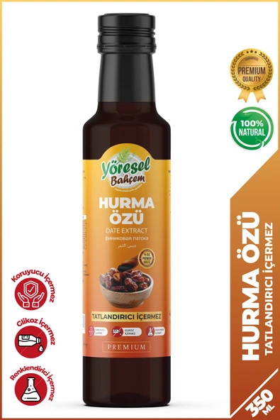 Yöresel Bahçem Hurma Özü (350G) - Resim 4