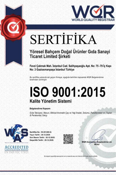 Yöresel Bahçem Kış Çayı 200 gr - Resim 8
