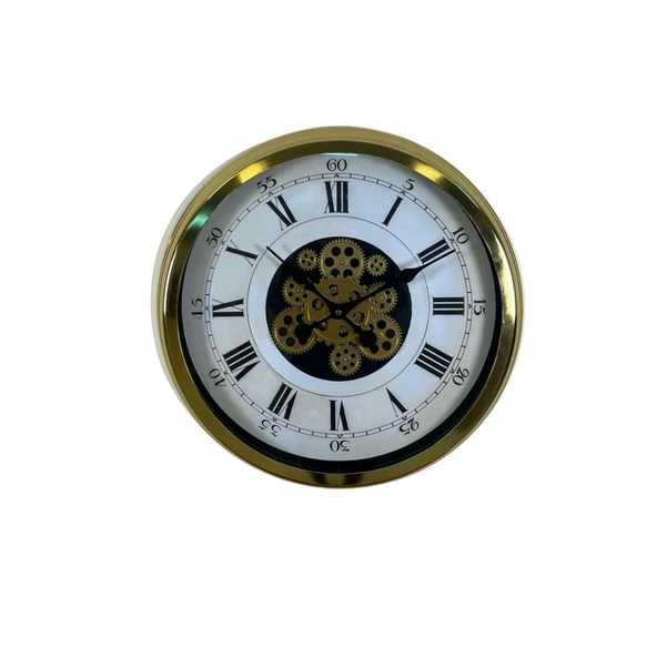 Aurelius Gold 60 Cm Çarklı Duvar Saati - Resim 3