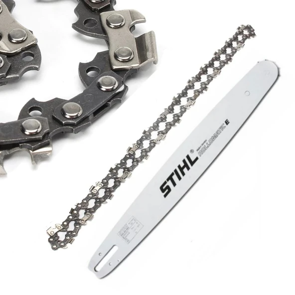 Hsgl Stıhl  MS170  91/27.5 Diş Zincir Kılavuz Orjinal Set ürün görseli 1