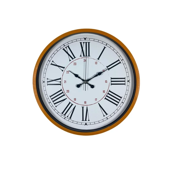 Turuncu 36 Cm Standart Duvar Saati - Resim 3