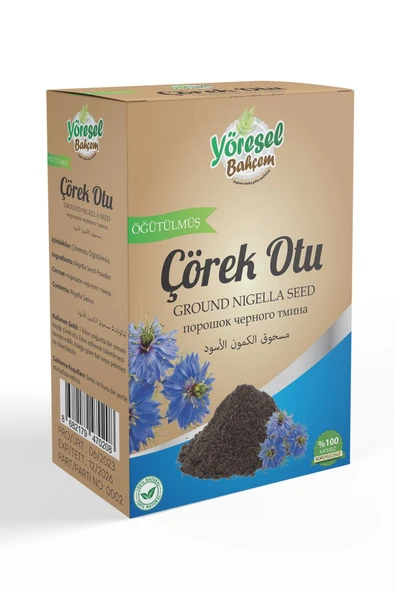 Yöresel Bahçem Çörek Otu Öğütülmüş (150gr) - Resim 6