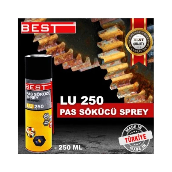 PAS SÖKÜCÜ SPREY BEST MARKA 250ML - Resim 3