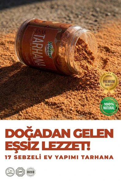 Yöresel Bahçem Uşak Tarhanası - Resim 3
