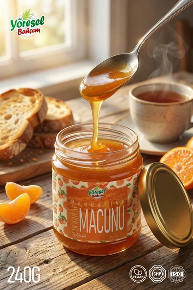 Yöresel Bahçem Bodrum Mandalina Macunu - Resim 3
