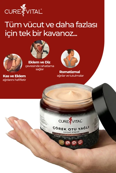 C&V CureVital Çörekotu Kremi 100 ml - Resim 4