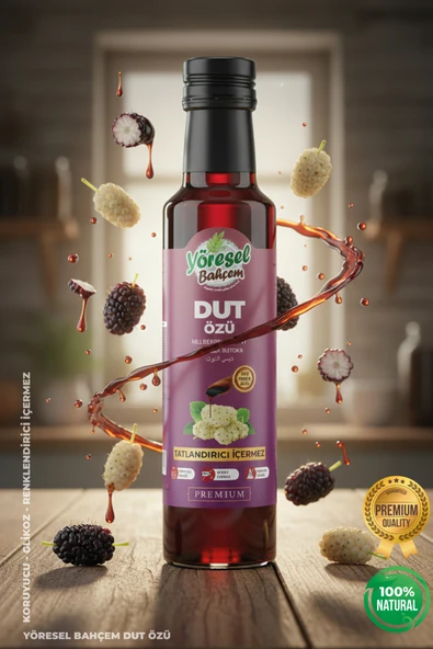Yöresel Bahçem Dut Özü (350G) - Resim 2
