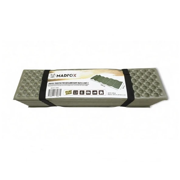 Madfox TrailPad Pro Katlanır Kamp Matı ( Z Mat ) HAKİ ürün görseli 1