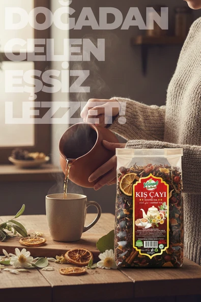 Yöresel Bahçem Kış Çayı 200 gr - Resim 4