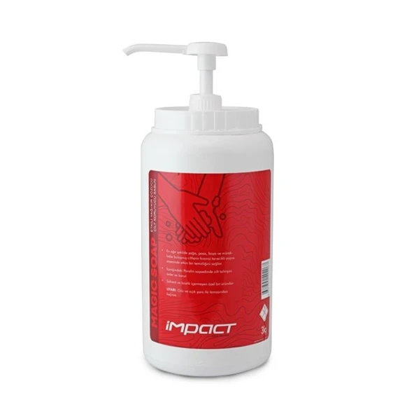 Hsgl El Temizleme Kremi  MAGIC SOAP Partiküllü 3kg Genel Temizliyici BKM 300 ürün görseli 1