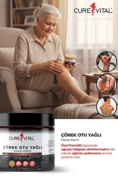C&V CureVital Çörekotu Kremi 100 ml - Resim 5