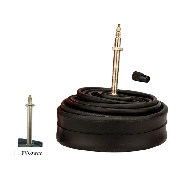 Hsgl Bisiklet  İç Lastik 700x 23-28C Presta İnce Sibop FV 60mm Kutulu LSI 191 ürün görseli 1