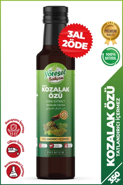 Yöresel Bahçem Kozalak Özü (350g) ürün görseli 1