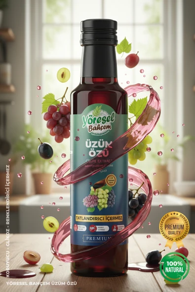 Yöresel Bahçem Üzüm Özü (350G) - Resim 2