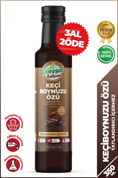Yöresel Bahçem Keçiboynuzu Özü (350G) ürün görseli 1