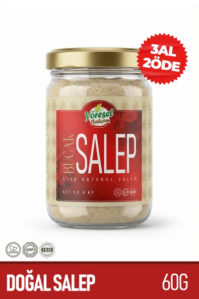 Yöresel Bahçem Salep %100 Saf ürün görseli 1