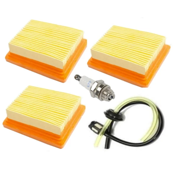 Hsgl Stıhl 450 480 Motorlu Tırpan Hava ve Benzin Filtresi Buji Set ürün görseli 1