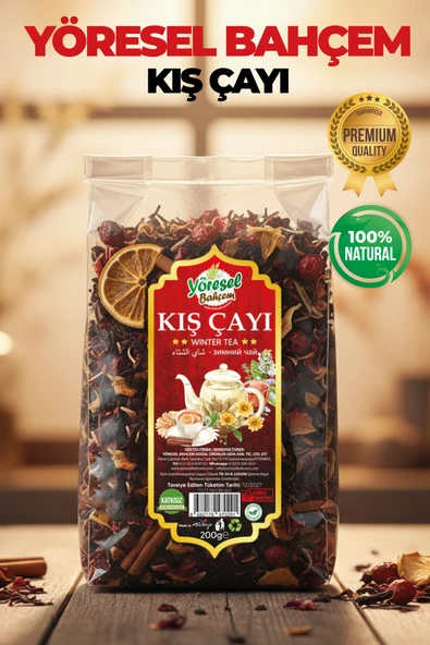 Yöresel Bahçem Kış Çayı 200 gr - Resim 5