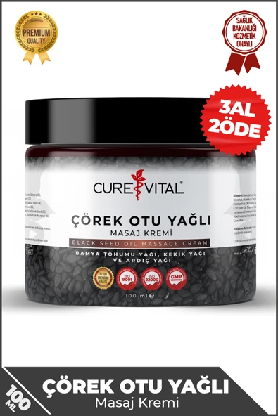 C&V CureVital Çörekotu Kremi 100 ml ürün görseli 1