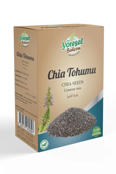 Yöresel Bahçem Chia Tohumu (150gr) - Resim 5