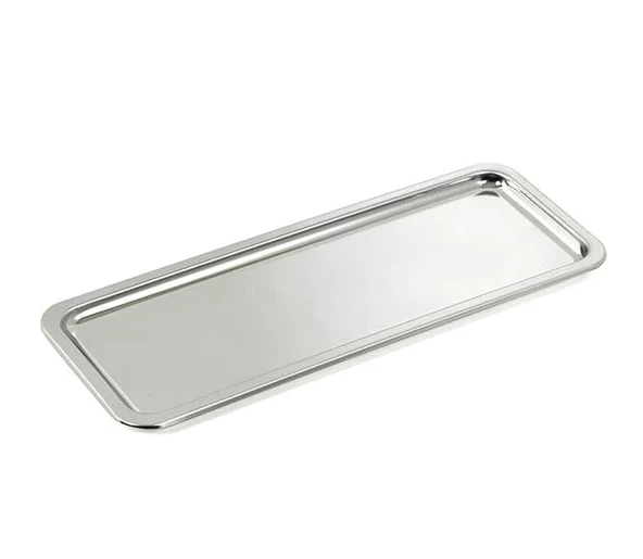 Hsgl Çelik Pastane Servis Tepsisi No:1  33cm x 13cm ürün görseli 1