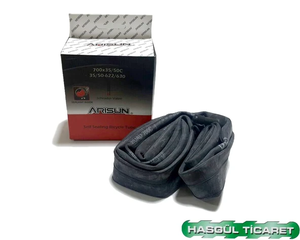 ARISUN 700X35 SIVILI İÇ LASTİK SCHRADER 48mm HSGL ürün görseli 1