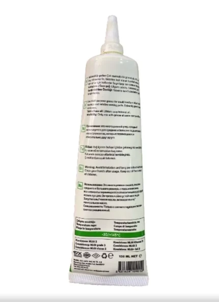 HSGL Tırpan ve Diğer Makinalar Dişli Gres Yağı 2x150 ml   2 adet tüp - Resim 2