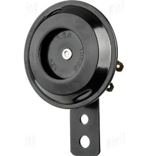 Hsgl Motorsiklet kornası 12V 70mm Çift Uçlu Siyah KN78001 ürün görseli 1
