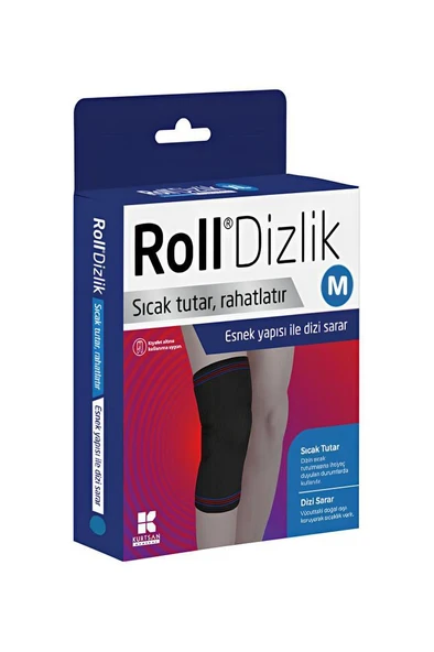 Roll Dizlik Medium - Siyah ürün görseli 1