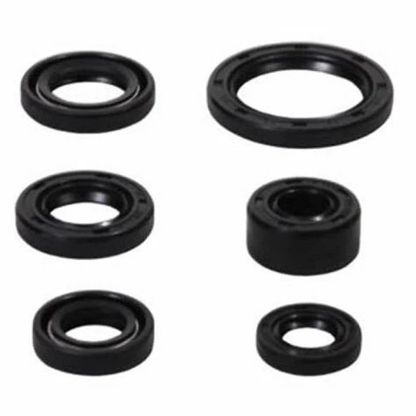 Hsgl Motorsiklet Cub 100 110 125 Motor Keçesi Komple Takım 6 lı Cub Modeller keçe takımı ürün görseli 1