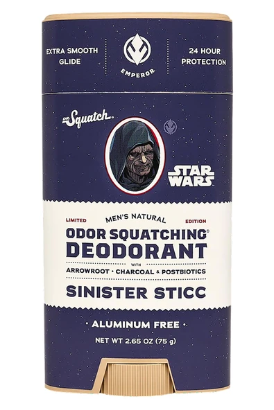 Dr.Squatch Sinister Sticc Alüminyumsuz Stick Deodorant 75GR ürün görseli 1