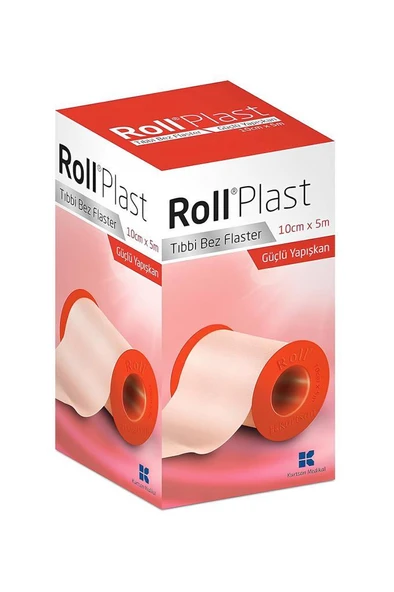 Roll Plast Tıbbi Bez Flaster 10Cm X 5M ürün görseli 1