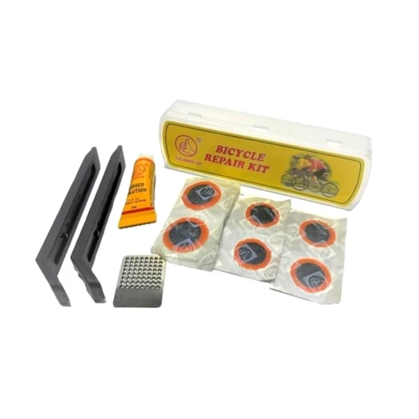 HSGL BİSİKLET SOGUK YAMA LEVYELİ SET - Resim 5