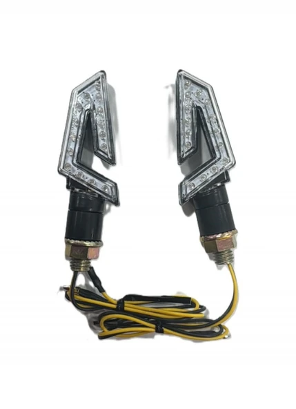 HSGL Motosiklet LED Sinyal Sarı Işık 1013-Y E Belgeli ürün görseli 1