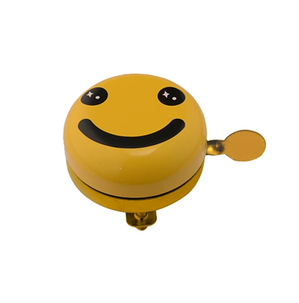 Hsgl Bisiklet Sarı Yüksek Sesli Metal Emoji ) Gülümse Yüz Zil Bisiklet Aksesuar İkaz Zil147 ürün görseli 1