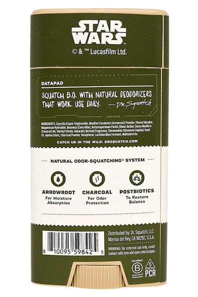 Dr.Squatch Wisdom Guard Alüminyumsuz Stick Deodorant 75GR - Resim 2
