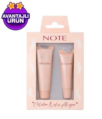 Note Cosmetics Bb Mini Kit Bb Krem 500 + Bb Kapatıcı 01 Set ürün görseli 1