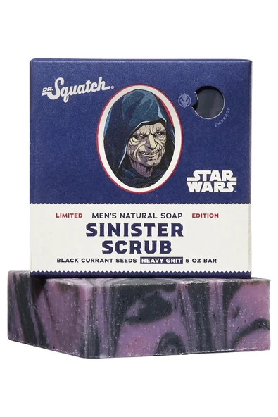 Dr.Squatch Sinister Scrub Erkek Sabunu 141GR ürün görseli 1